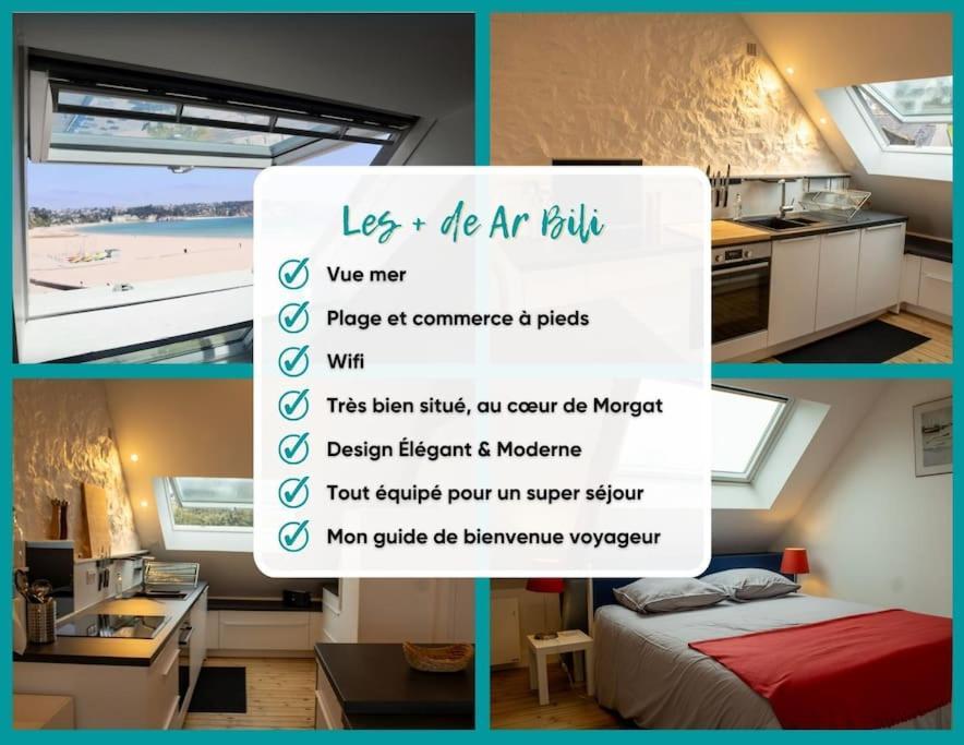 Ar Bili/Vue Mer/Wifi Crozon Exteriér fotografie